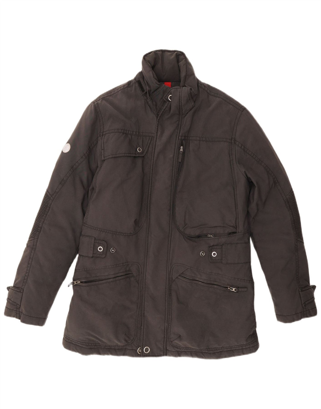Męska ocieplana kurtka Invicta UK 40, duża, szary nylon