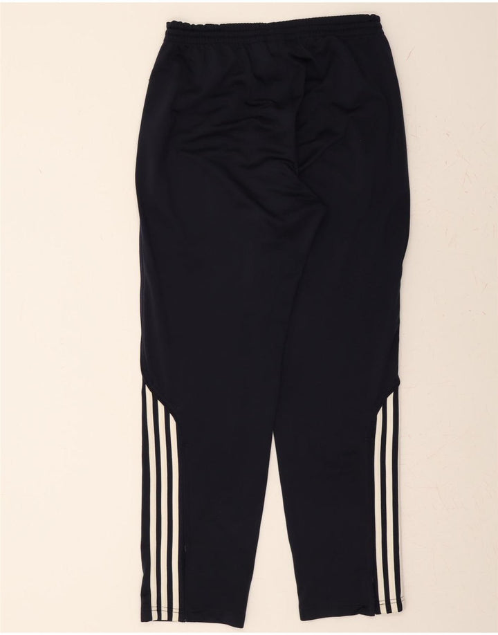 ADIDAS Mens Tracksuit Trousers UK 36/38 Small  Navy Blue Polyester Vintage Adidas and Second-Hand Adidas from Messina Hembry 