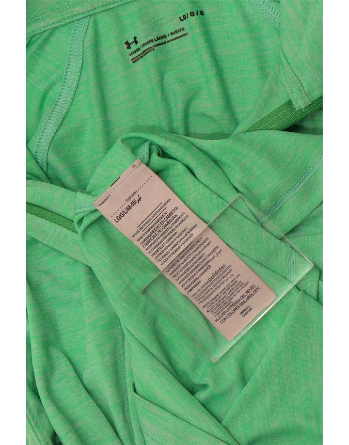 Damski dres Under Armour Graphic Pullover Top UK 14, duży, zielony