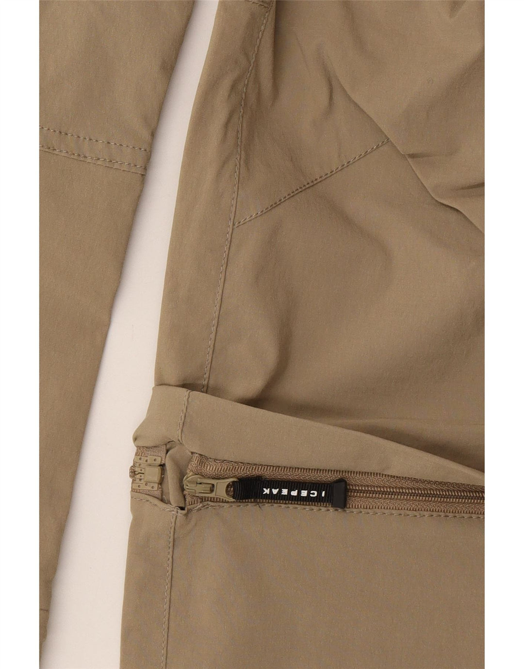 Damskie spodnie turystyczne Icepeak EU 40 Medium W30 L32 Khaki Poliester