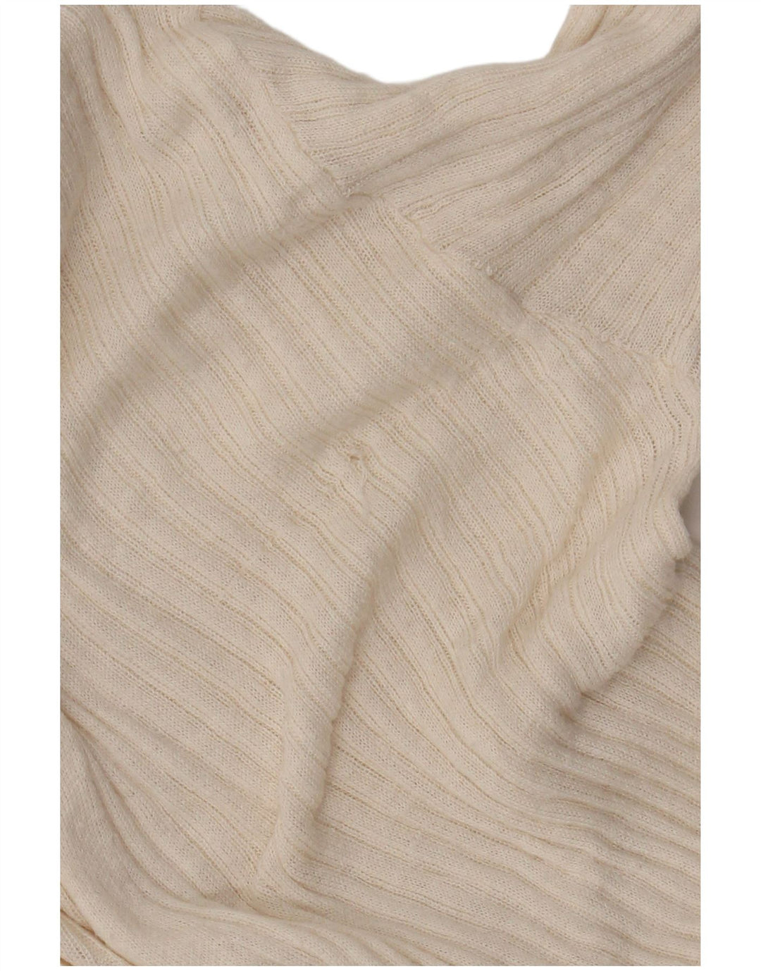 Sweter dziewczęcy o przedłużonym fasonie Zara 13-14 lat beżowy poliester