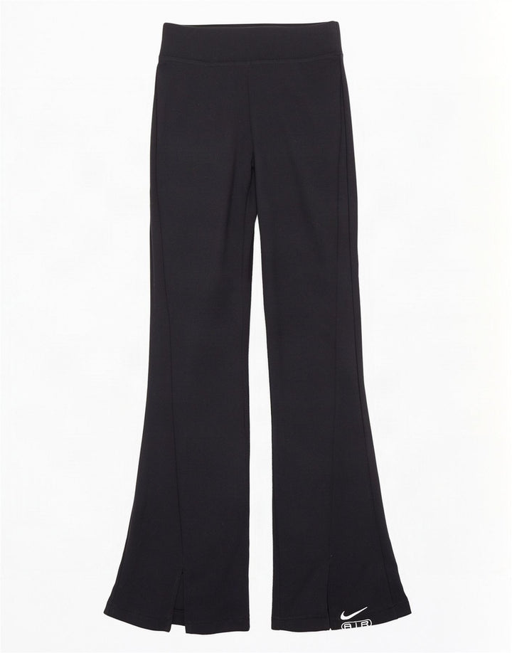 Damskie spodnie dresowe Nike Flare UK 10, małe czarne