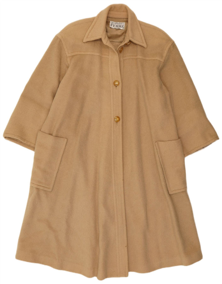 Damski płaszcz oversize Gianfranco Ferre IT 40 Small Beige