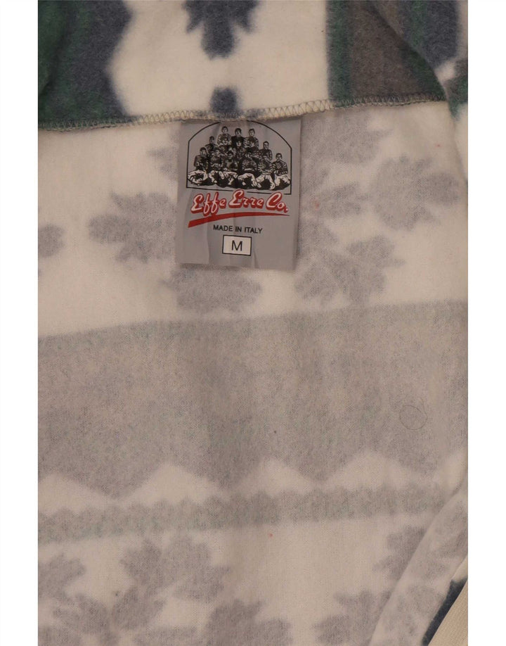 Męska kurtka polarowa Vintage UK 38 Średnia wielobarwna Fair Isle