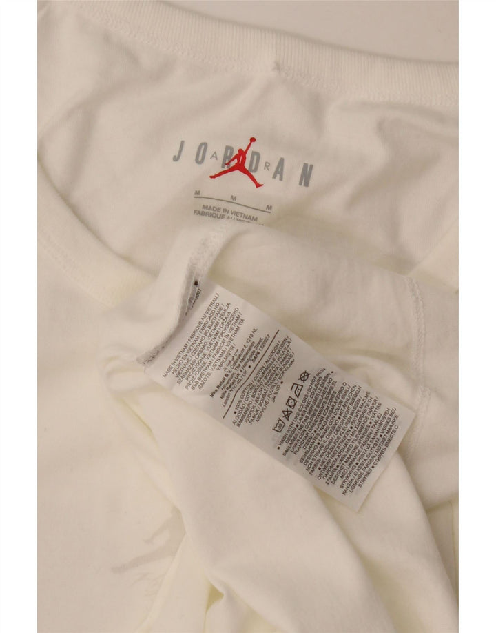 Męski top z kamizelką Jordan Graphic, średni biały, bawełniany