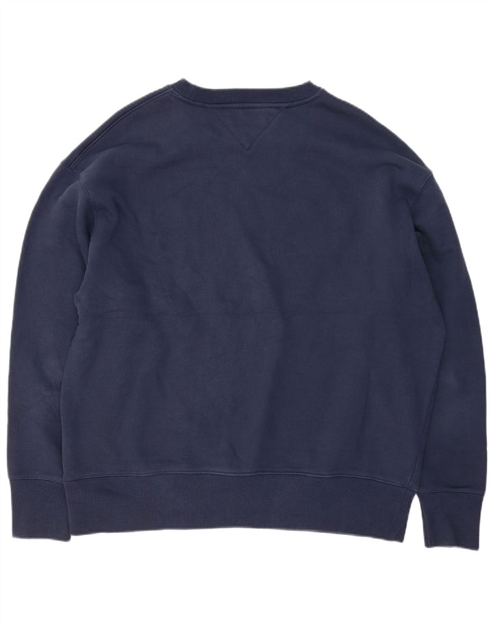 Męski sweter TOMMY HILFIGER 2XL granatowy, bawełniany