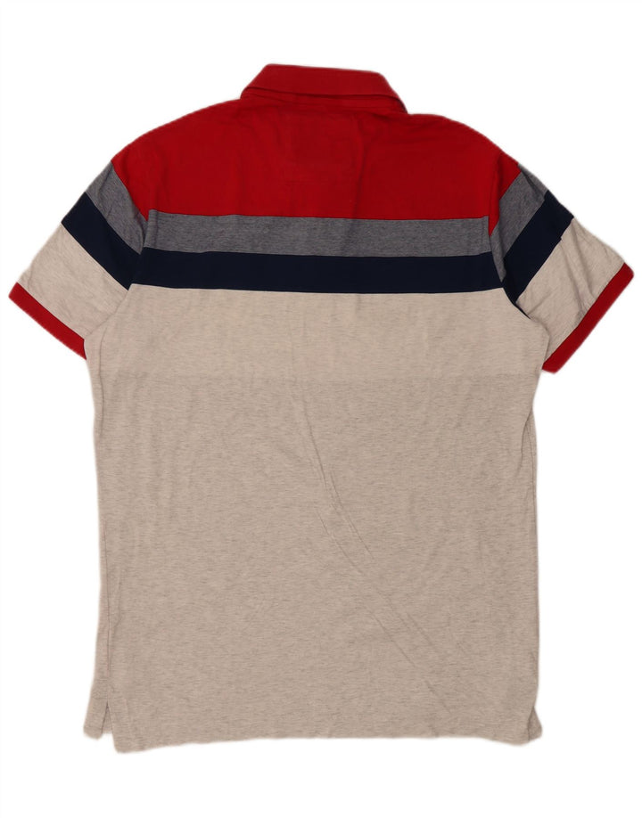 Męska koszulka polo Superdry XL, wielobarwna, bawełniana z blokami kolorów