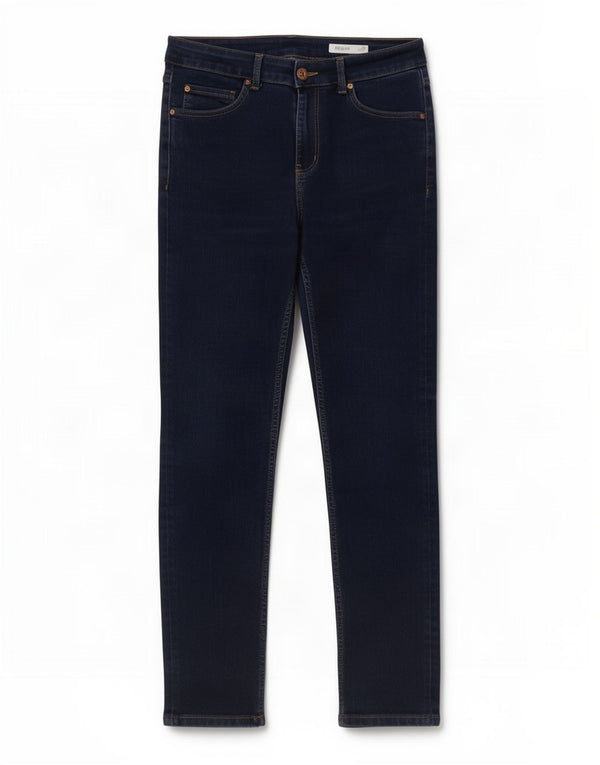 Marks & Spencer Damskie The Ivy Slim Jeans UK 12 Medium W30 L27 Granatowe