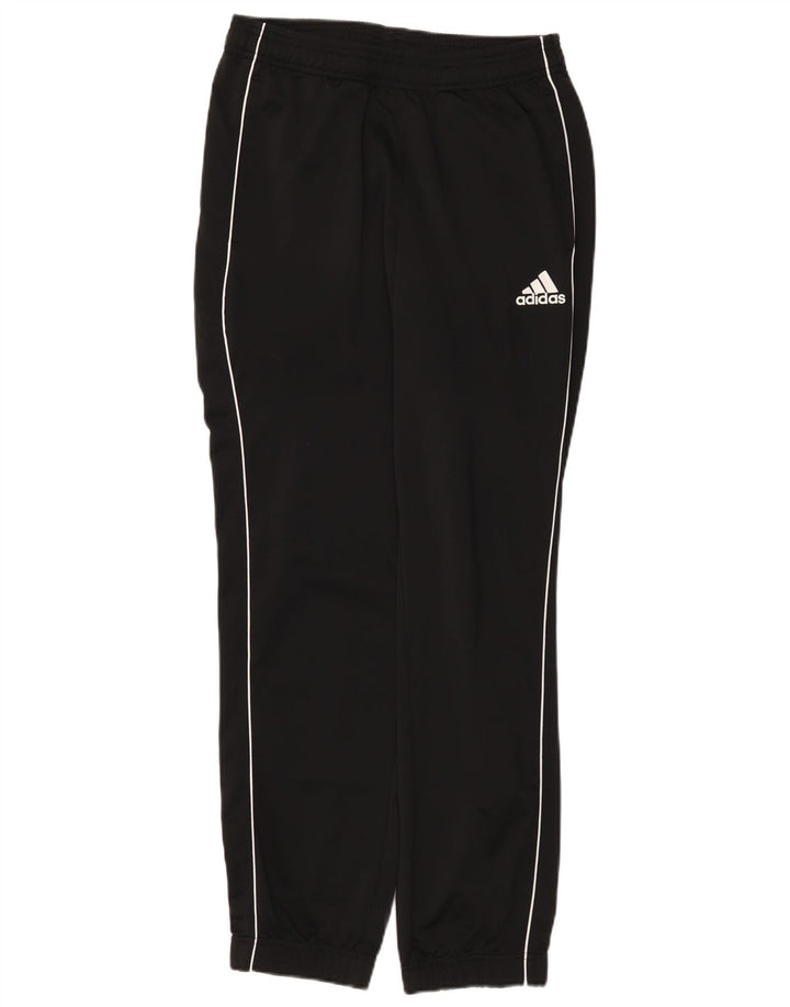 Męskie spodnie dresowe Adidas Dri Fit, średnie czarne, poliestrowe