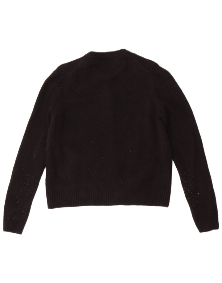 Sweter damski Zara Cardigan UK 14, duży, czarny, wełniany