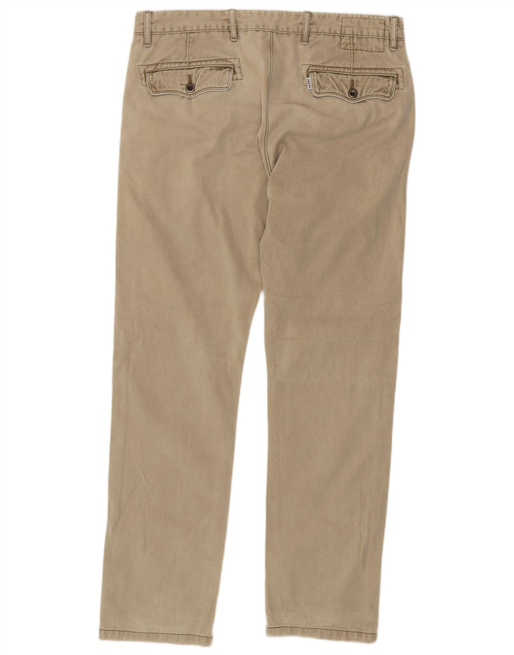 Męskie proste spodnie chino Levi's W36 L32 beżowe