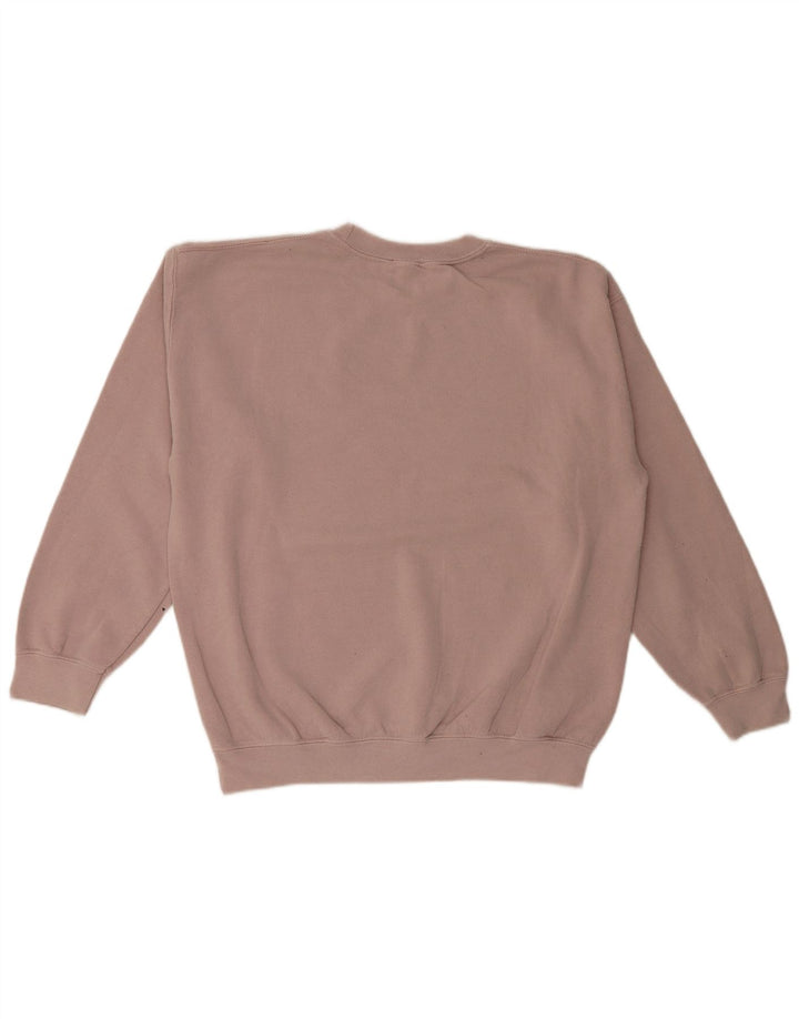 Damski sweter oversize Topshop UK 16, duży, różowy poliester