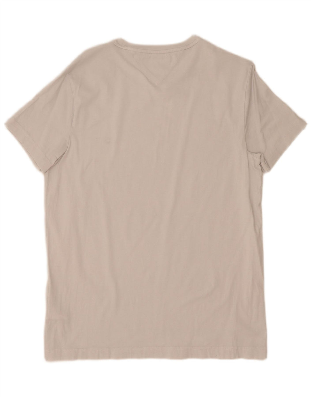 Tommy Hilfiger Męski T-shirt Extra Slim Top, duży, biały, bawełniany