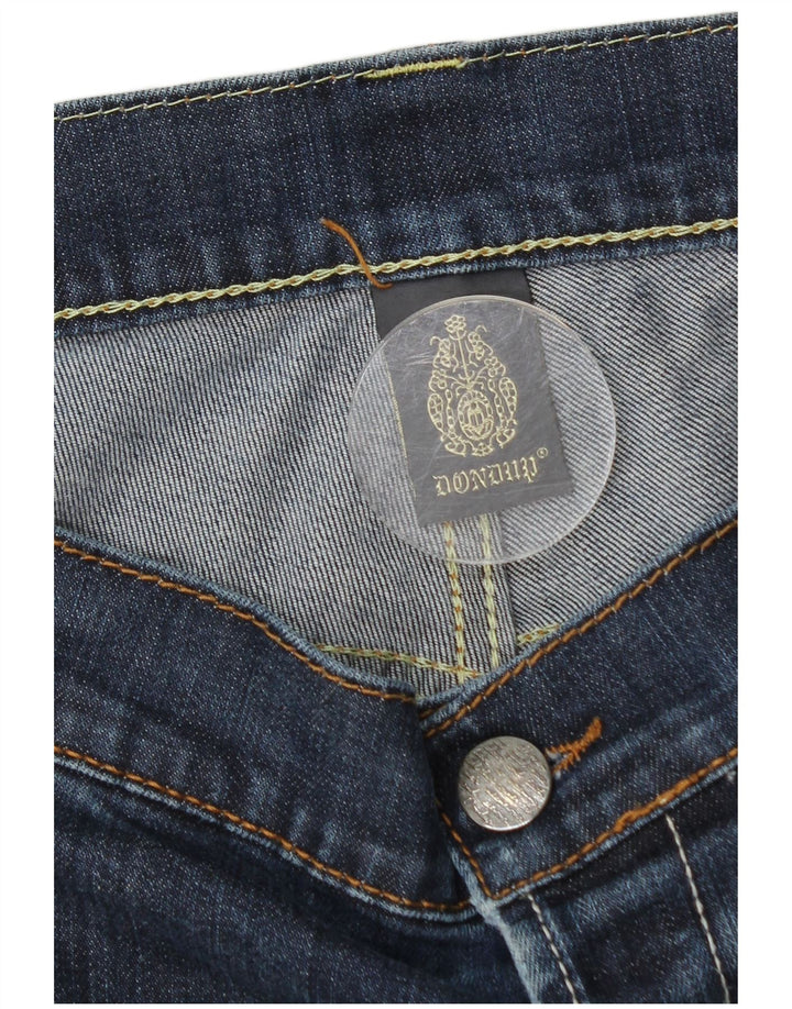 Dondup Męskie jeansy slim W36 L34 Niebieskie bawełniane