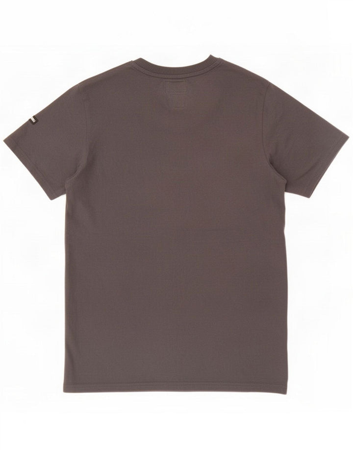 Męska koszulka z grafiką Superdry Top Medium Grey Cotton