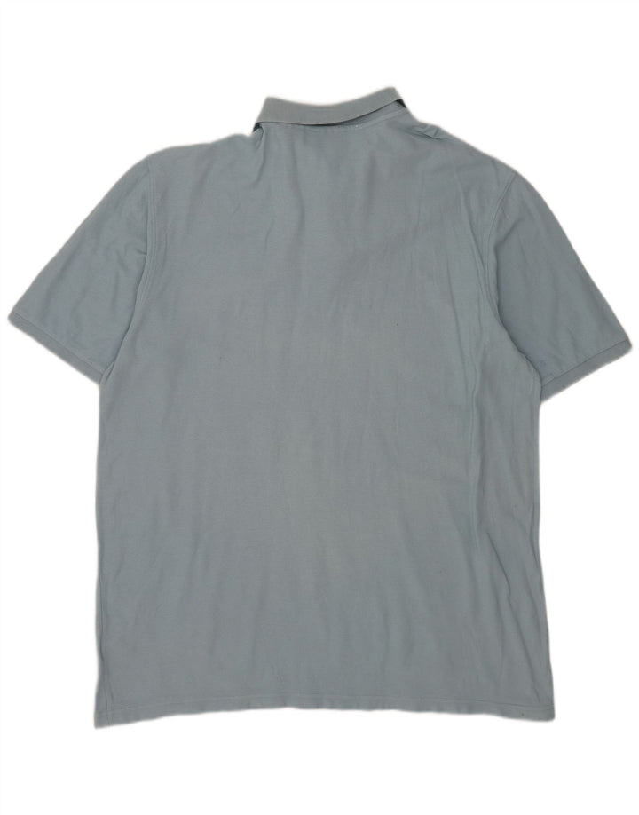 Męska koszulka polo Fila 2XL, niebieska, bawełniana