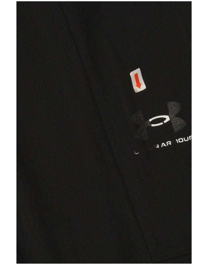 Spodnie dresowe chłopięce Under Armour 13-14 lat XL, czarne
