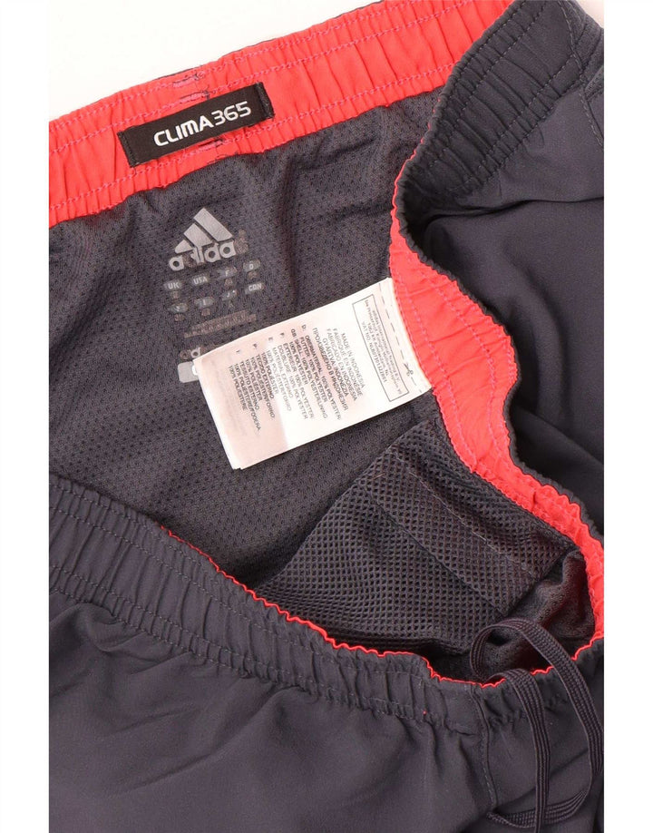 Męskie spodenki sportowe Adidas Clima 365, średnioszary, kolorowy poliester