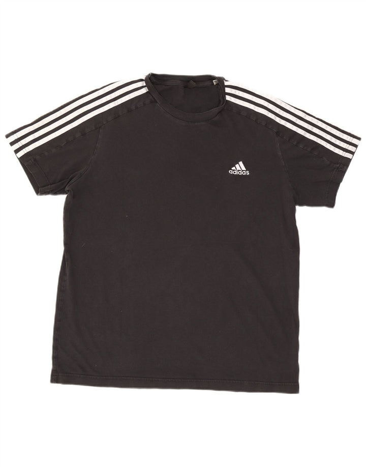 Adidas Męski T-shirt Top Duży Czarny