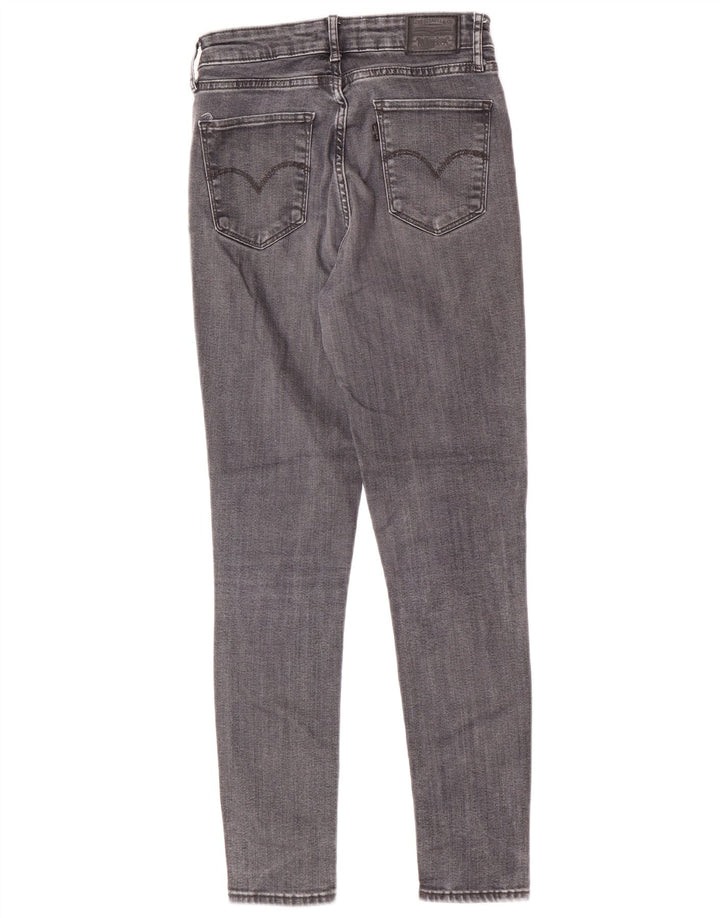 Damskie jeansy Levi's 721 Skinny W28 L28 Szary Lyocell