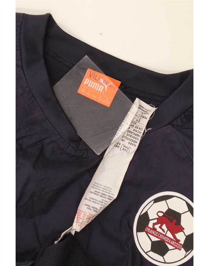 Bluza chłopięca Puma Sportiva Arezzo z pulowerem 13-14 lat, granatowa