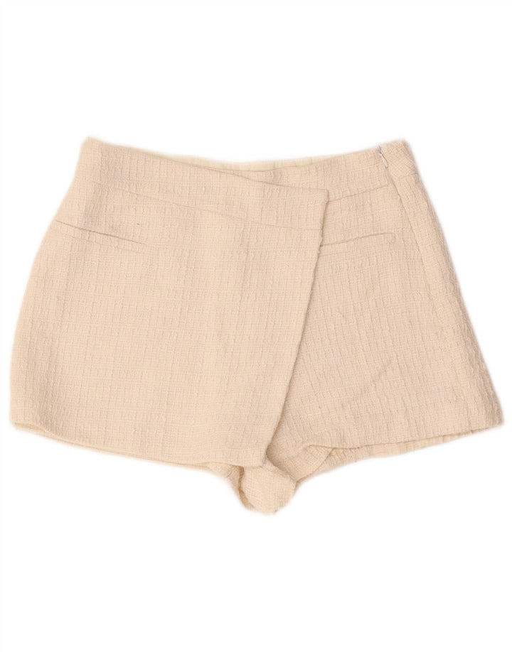 Damskie spodenki codzienne Zara, średnie W28, białe