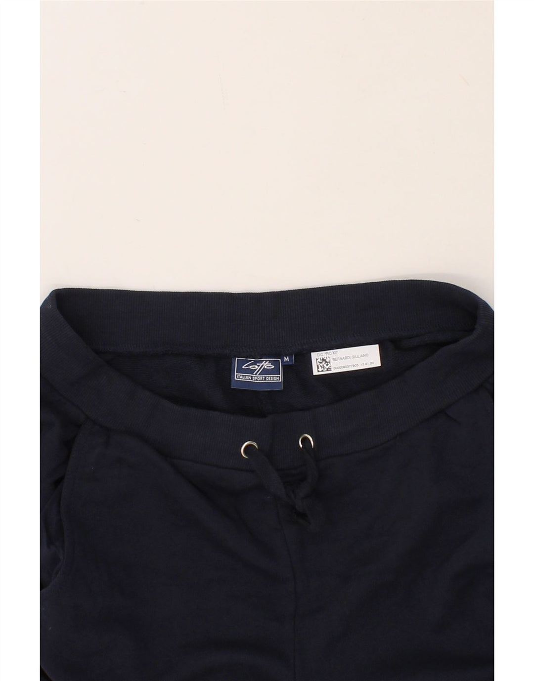 LOTTO Mens Tracksuit Trousers Joggers Medium Navy Blue Cotton Vintage Lotto and Second-Hand Lotto from Messina Hembry 