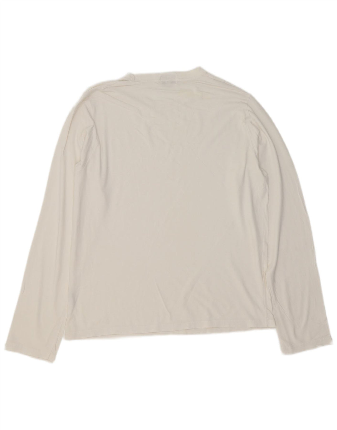 Męski top LEVI'S z długim rękawem, duży, biały, bawełniany