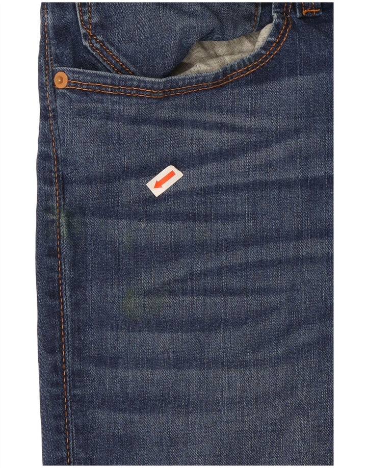 Męskie jeansy Levi's 511 Slim W34 L32 Niebieska bawełna