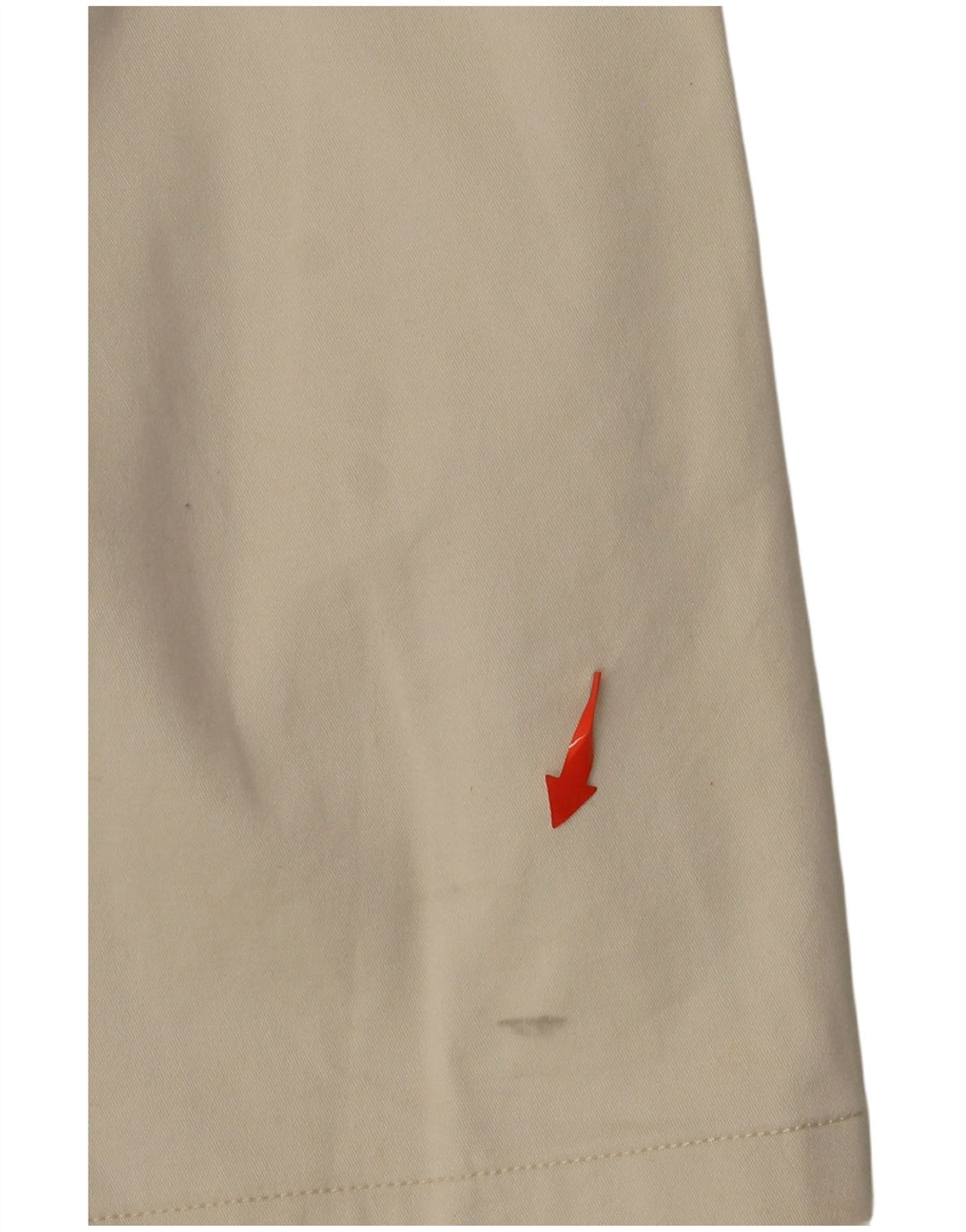 ROCCOBAROCCO Damskie proste spodnie typu casual IT 46 Large W34 L30 Beżowe