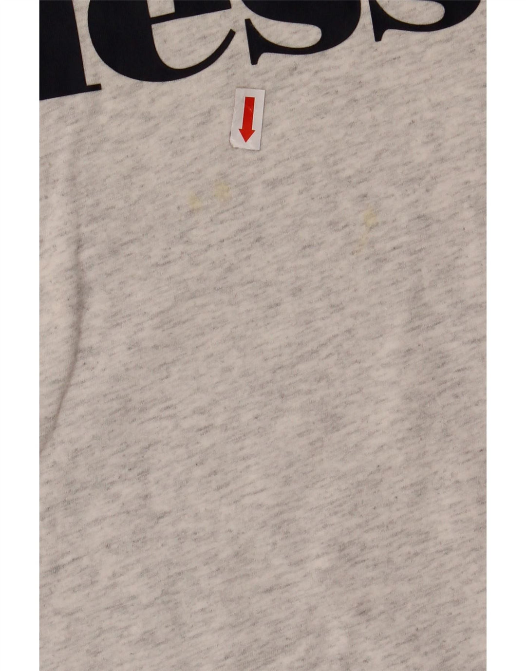 Koszulka dziewczęca z grafiką ELLESSE 12-13 lat, szara bawełniana w plamki