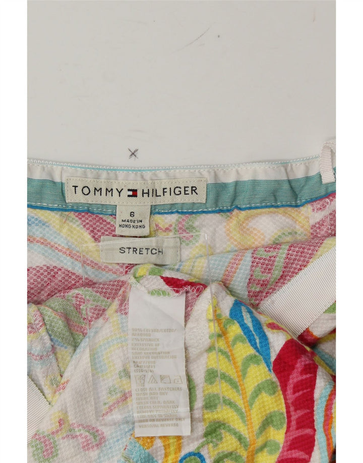 TOMMY HILFIGER Womens Strapless Dress US 6 Medium Multicoloured Floral Vintage Tommy Hilfiger and Second-Hand Tommy Hilfiger from Messina Hembry 
