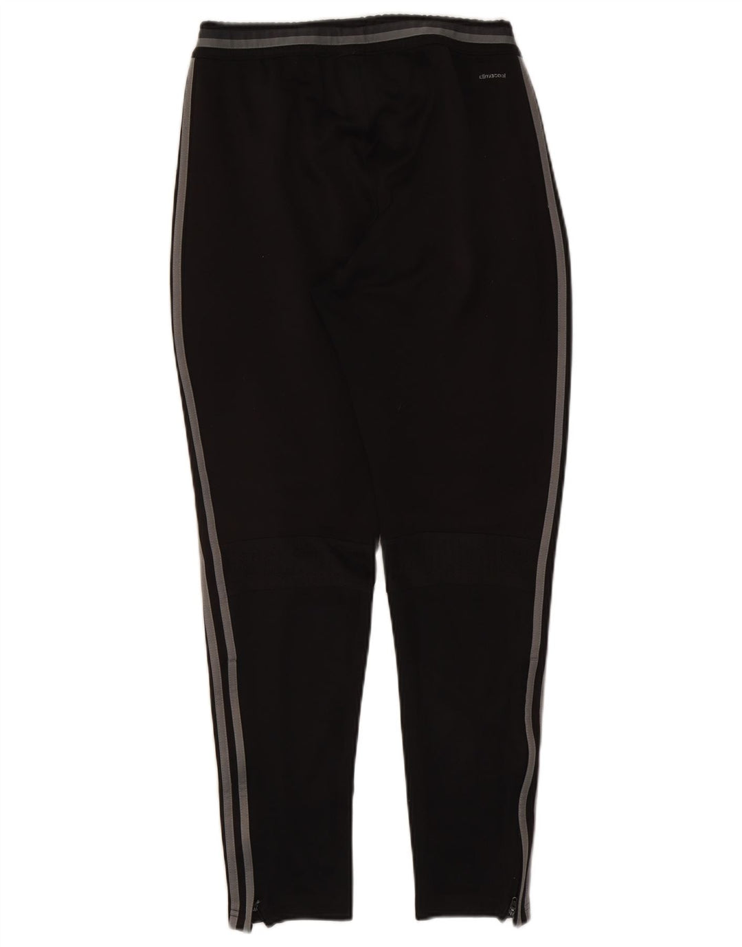 Męskie spodnie dresowe Adidas Climacool, małe, czarne, poliestrowe