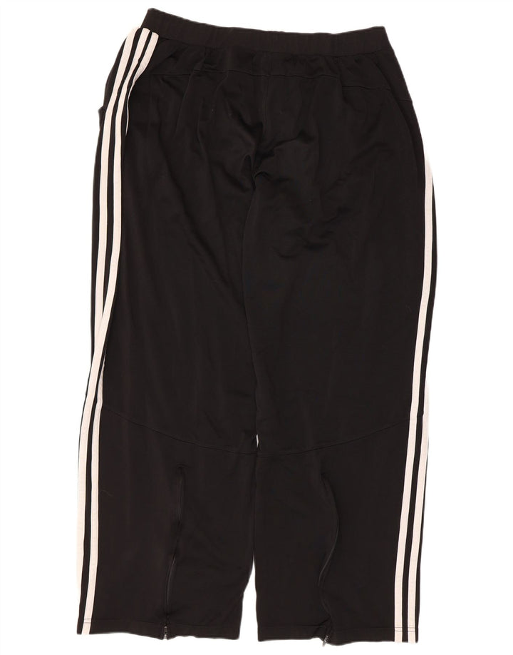 Męskie spodnie dresowe Adidas XL, czarne, poliestrowe