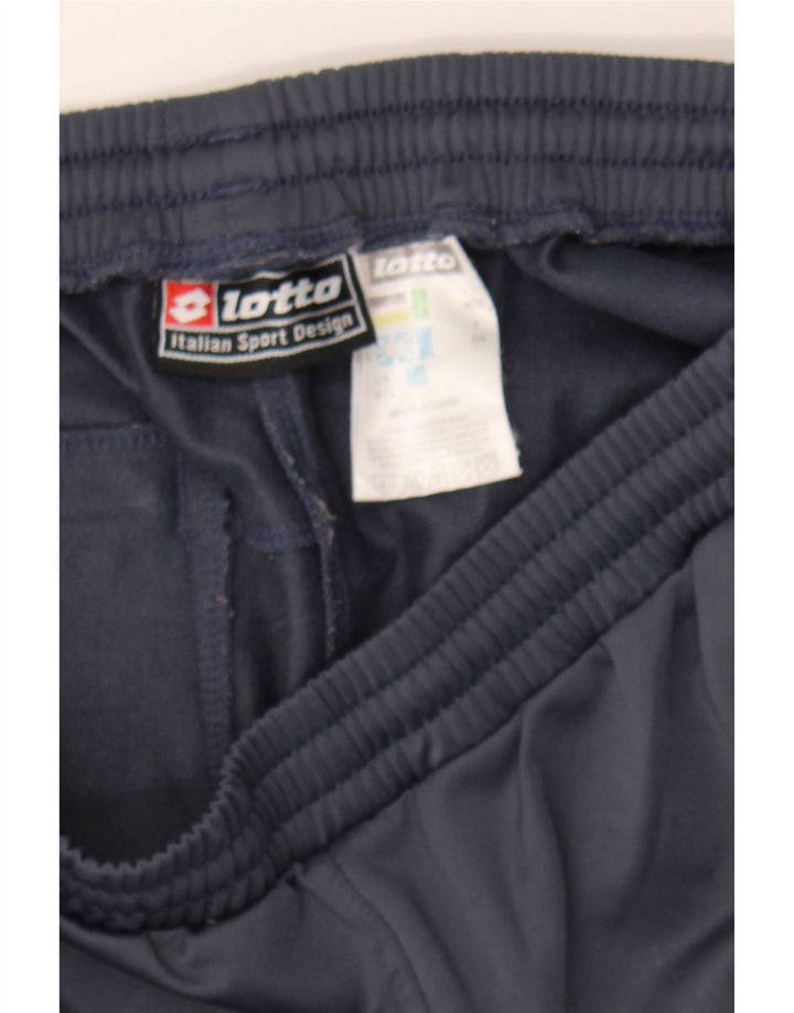 LOTTO Mens Tracksuit Trousers Medium  Navy Blue Polyester Vintage Lotto and Second-Hand Lotto from Messina Hembry 