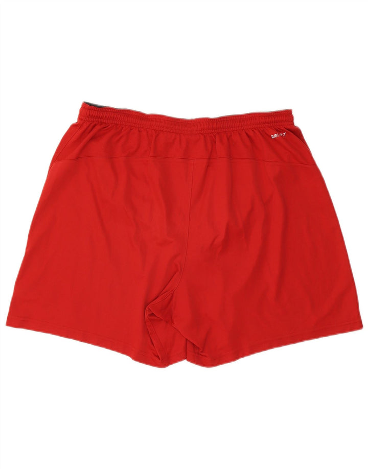 Męskie spodenki sportowe Nike Dri Fit XL, poliester w kolorze czerwonym