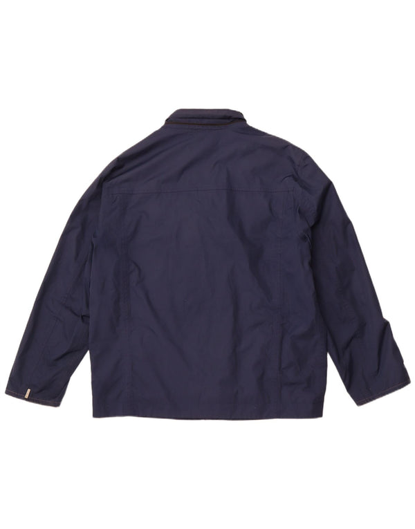 Męska kurtka przeciwdeszczowa TIMBERLAND UK 40, duża niebieska, poliester