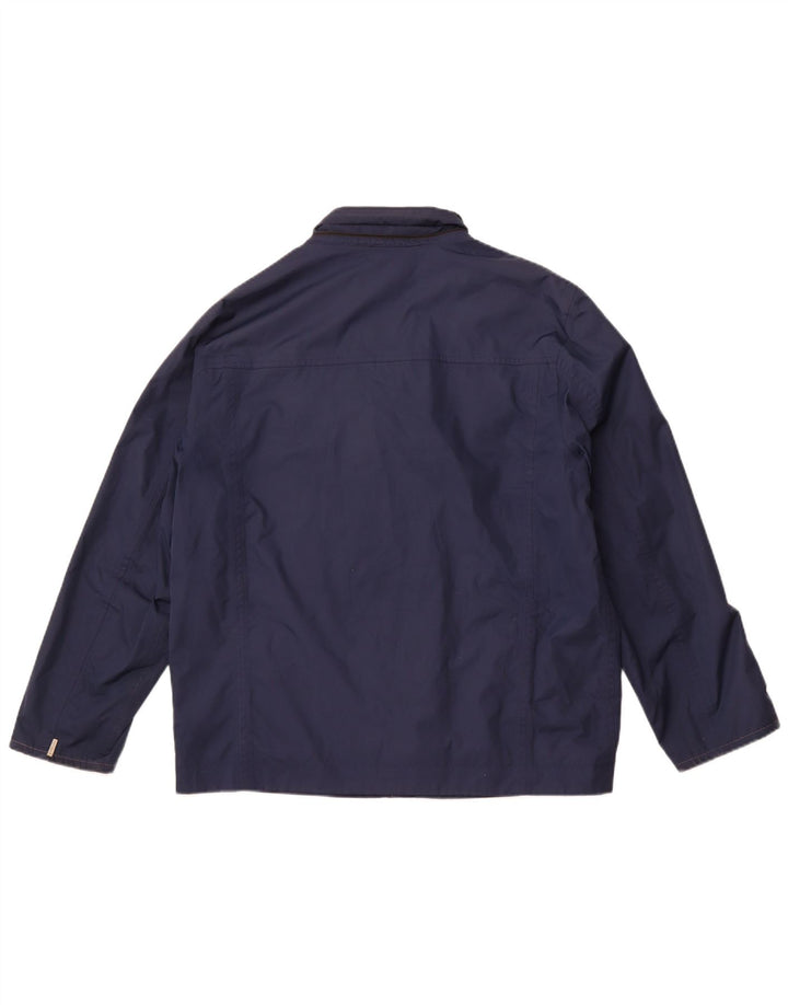 Męska kurtka przeciwdeszczowa TIMBERLAND UK 40, duża niebieska, poliester