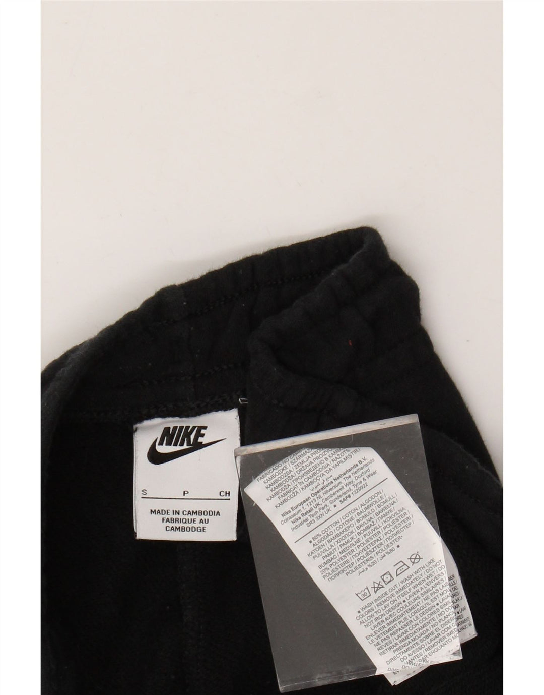 Damskie spodnie dresowe NIKE Joggers UK 10 Małe, czarne, bawełniane