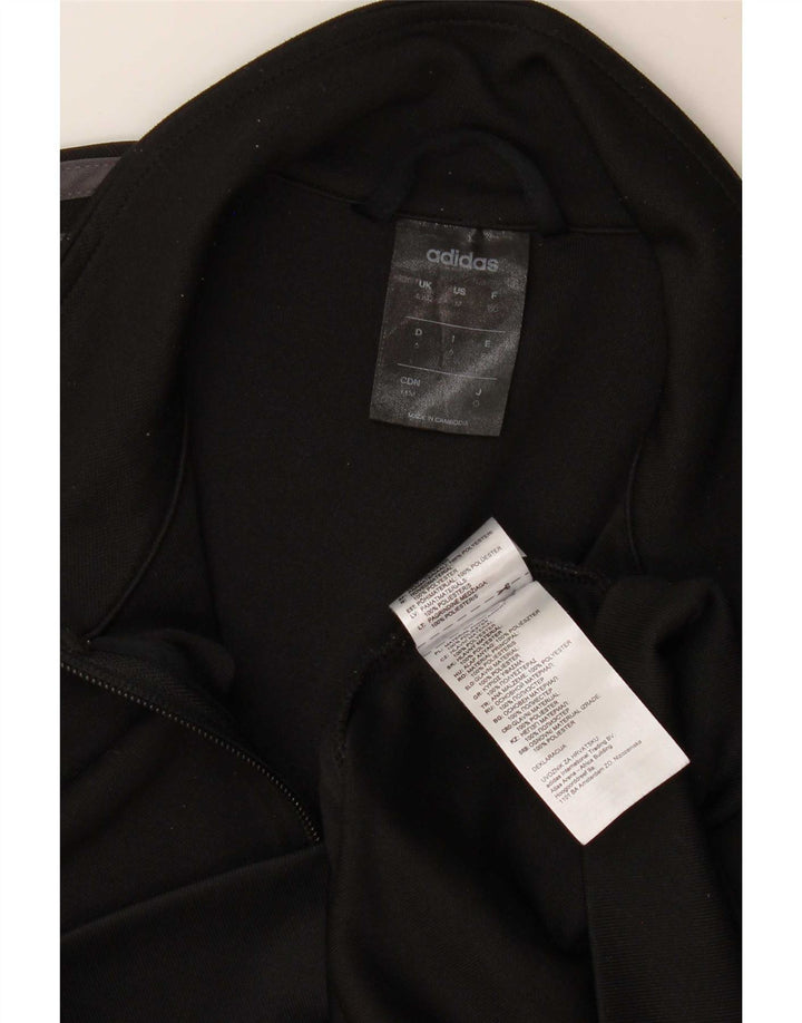 Adidas Męska kurtka dresowa Climalite UK 40/42 Średni czarny poliester