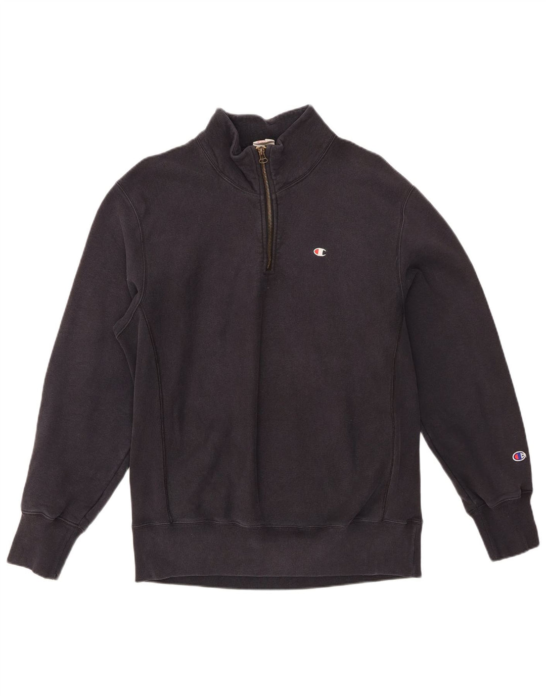 Męski sweter Champion z zamkiem błyskawicznym, 2XL, szara bawełna