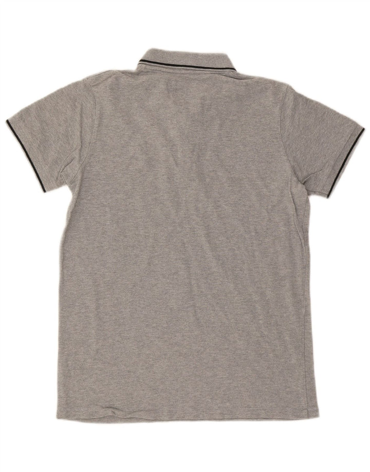 MOSSIMO Mens Polo Shirt Medium Grey Cotton