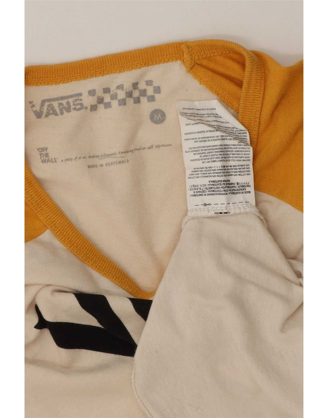 Męski T-shirt Vans z grafiką, bawełniany, średniej wielkości, w kolorze białym