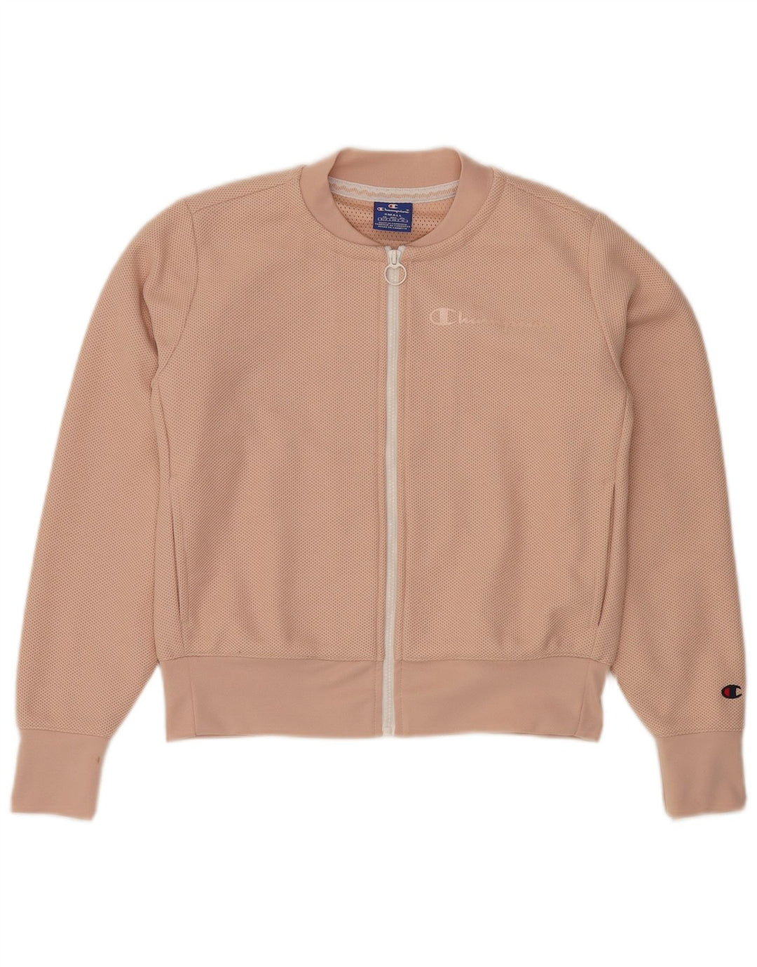 Kurtka damska CHAMPION Crop Oversize dresowa UK 10 Small Pink