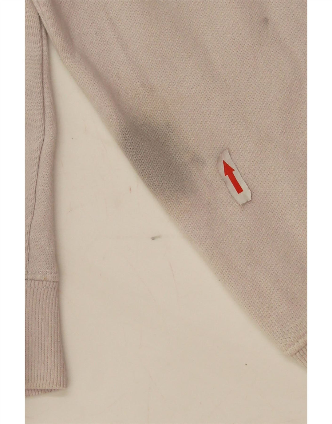 Damska bluza typu oversize typu Crop Fila UK 16, duża w kolorze złamanej bieli