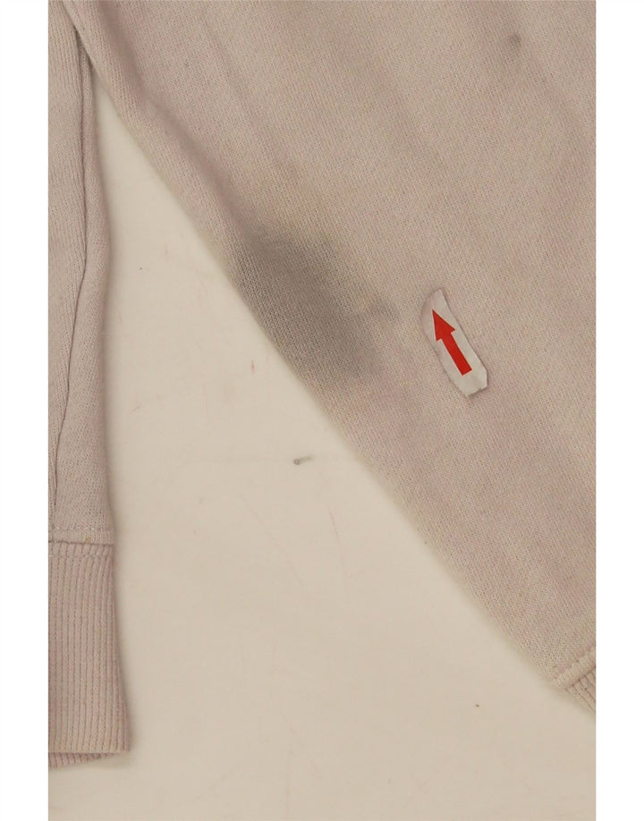 Damska bluza typu oversize typu Crop Fila UK 16, duża w kolorze złamanej bieli