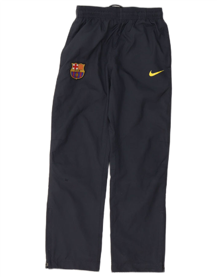Chłopięce spodnie dresowe Nike Barcelona 8-9 lat, małe, granatowe, poliestrowe