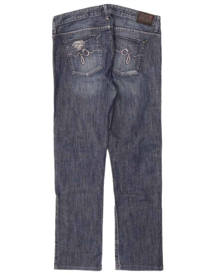 Guess Damskie Jeansy Slim W30 L30 Niebieskie Bawełniane