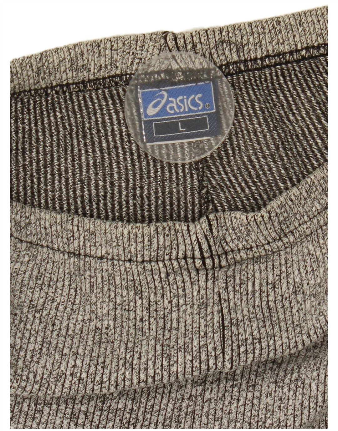 Legginsy damskie Asics UK 14, duże, szare prążki