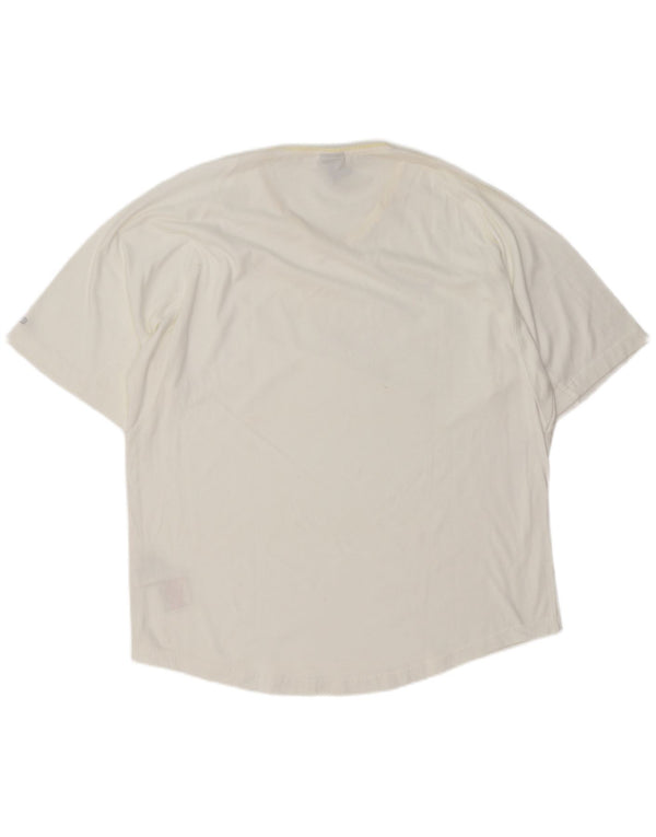 Koszulka męska Nike Top UK 45/47 XL, biała bawełna